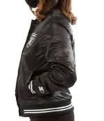 Women’s Raiders Las Vegas Satin Starter Jacket7