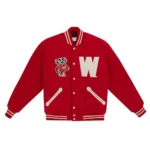 1952 University of Wisconsin Red Wool Jacket