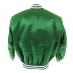 70s Michigan State Spartans Green Satin Jackets