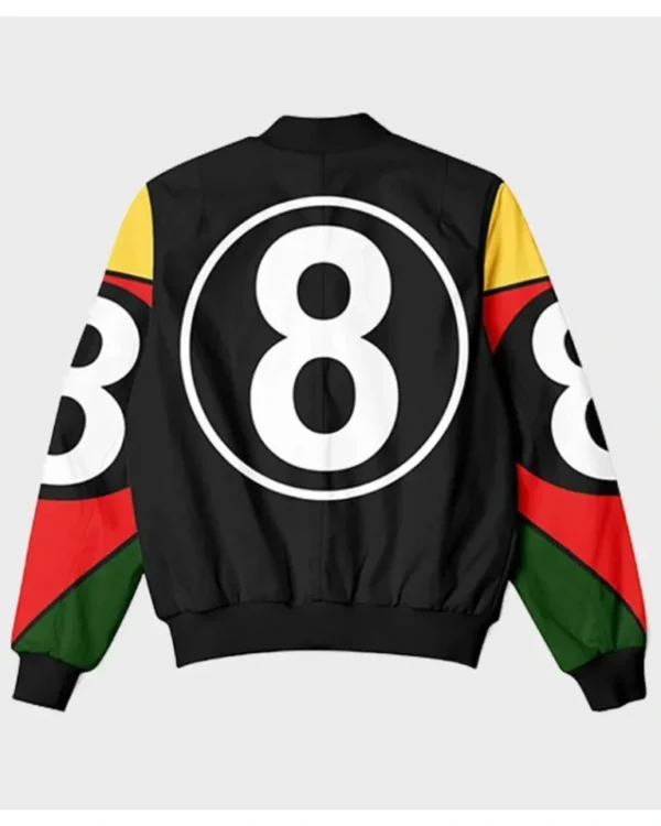 8 Ball 90s Black Vintage Bomber Jackets