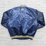 80s Cal California Golden Bears Navy Satin Jackets