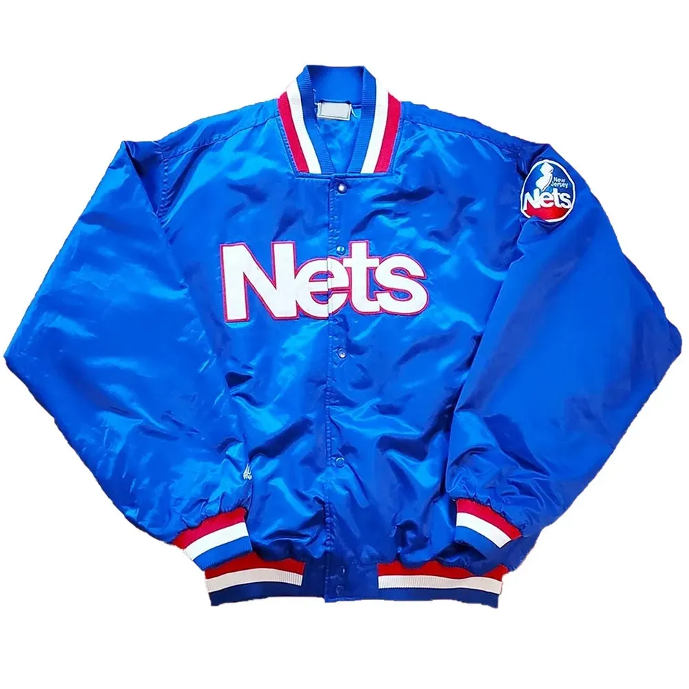 90s New Jersey Nets Royal Jacket