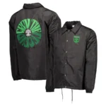 Austin FC Black 2024 Coaches Full-Snap Jacket