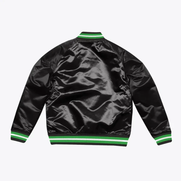 Austin FC Black Lighweight Satin Jackets