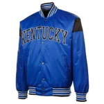 Big League Kentucky Wildcats Royal Satin Jackets