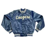 Brigham Young University Cougars Navy Bomber Jacket