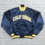 Cal Bears 90s Navy Satin Jacket