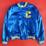 California Golden Bears 80s Royal Satin Jacket