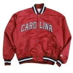 Carolina Gamecocks Burgundy Bomber Satin Jacket