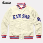 Circus Font Kansas Jayhawks Satin Jackets