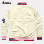 Circus Font Kansas Jayhawks Satin Jacketss