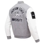 Classic Jackson State Tigers Varsity Gray and White Jackets