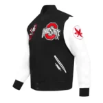 Classic Ohio State University Black and White Jacket