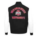 Classic Ohio State University Black and White Varsity Jackets