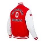 Classic Ohio State University Varsity Jacket