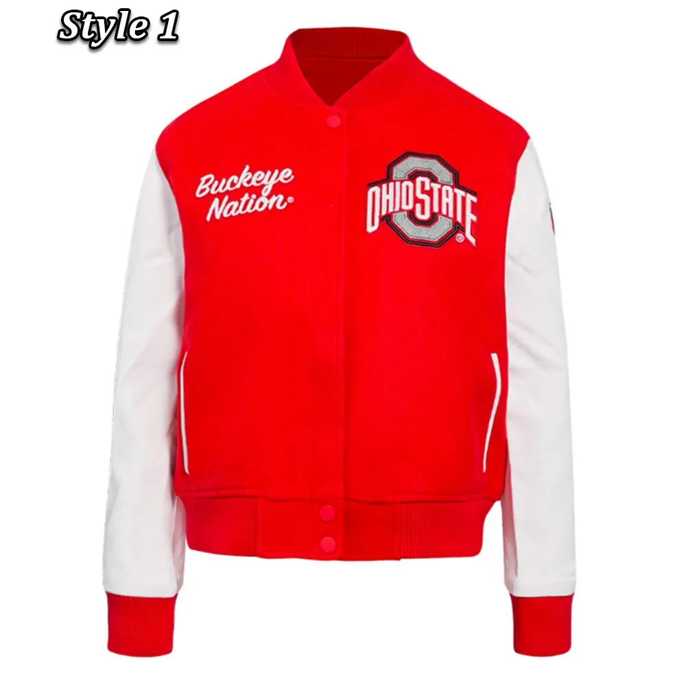 Classic Ohio State University Varsity Jackets