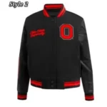 Classic Ohio State University Varsity Wool Jackets