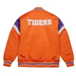 Clemson University Orange Heavyweight Satin Jackets