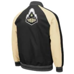 Colosseum Black Purdue Boilermakers Varsity Jackets