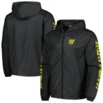 Columbus Crew Black Graffiti Full-Zip Hoodie Windbreaker Jacket