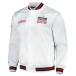 D.C. United Mitchell & Ness White City Satin Jackets