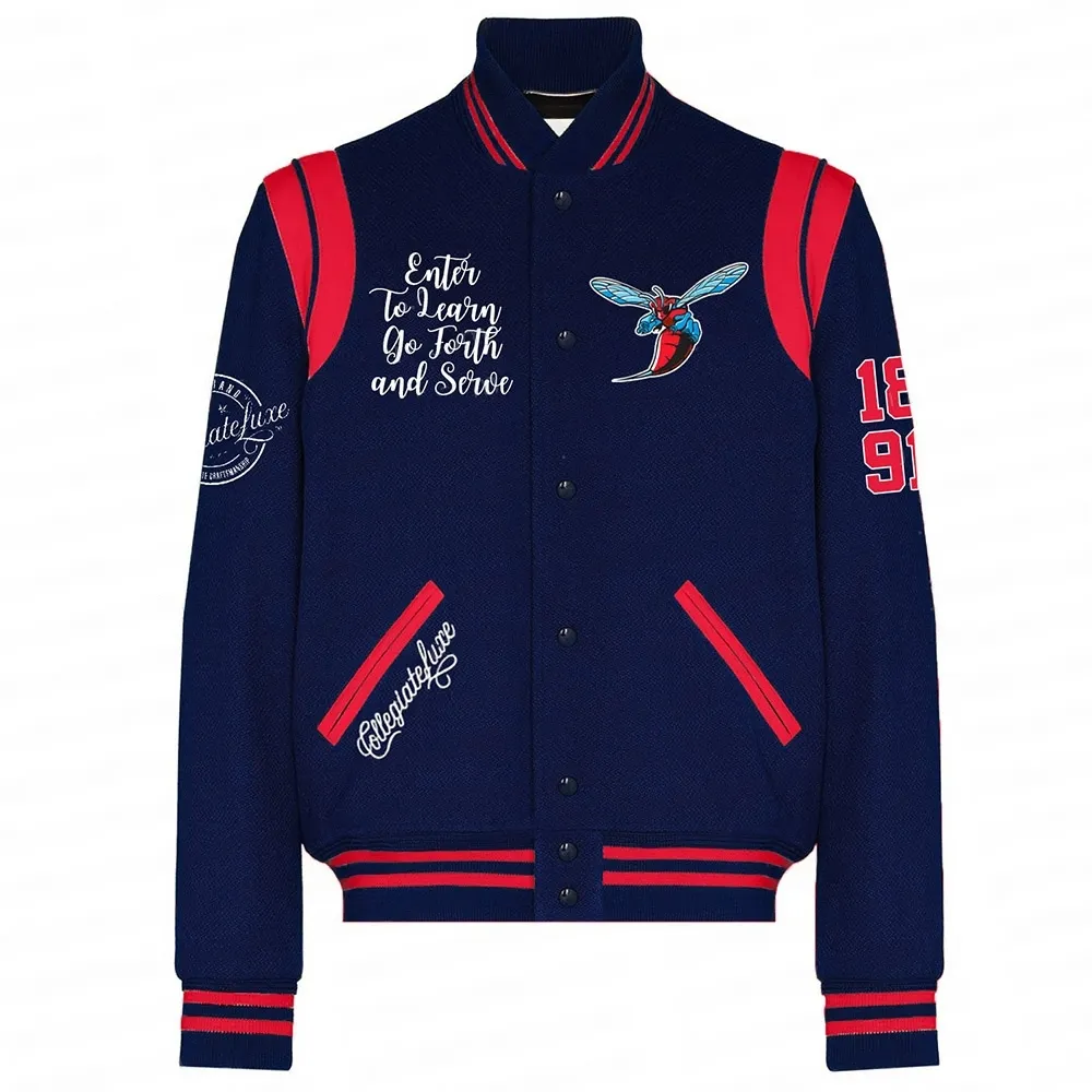 Delaware State University Varsity Wool Jacket