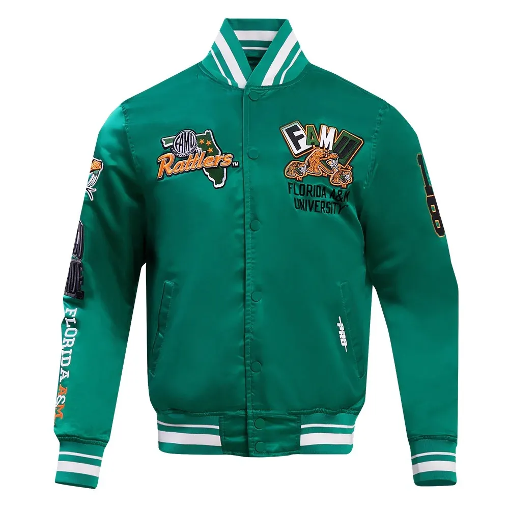 Florida A&m Universtiy Homecoming Satin Jacket