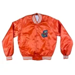 Florida Gators Embroidered Satin Orange Jacket