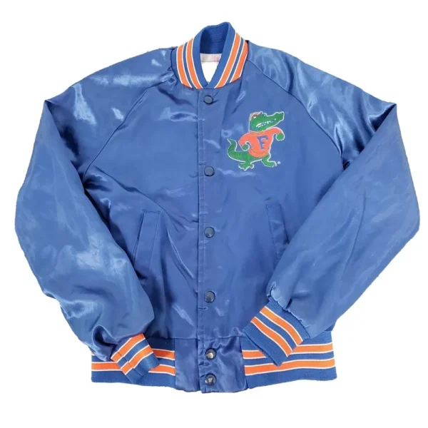 Florida Gators Youth Blue Satin Jacket