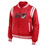 Georgia Bulldogs Red Full-Zip Bomber Jackets