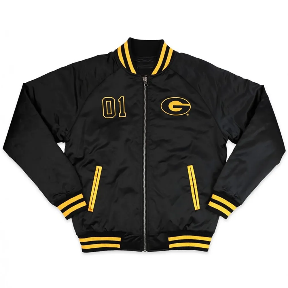 Grambling State University Black Baseball Jacket