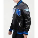 Hampton University Classic Rib Black Jacket