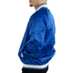 Hampton University Pirates Royal Satin Jacket3