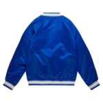 Hampton University Pirates Royal Satin Jacket7