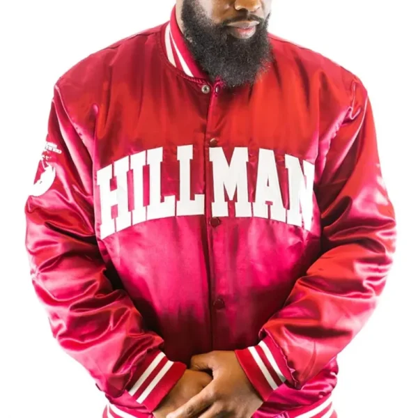 Hillman Baseball Bomber Red Jackets