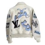 Louis Vuitton Bunny Cream Varsity Jacket2