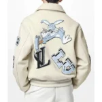 Louis Vuitton Bunny Cream Varsity Jacket4