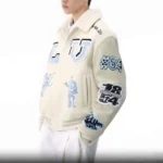 Louis Vuitton Bunny Cream Varsity Jacket6