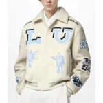 Louis Vuitton Bunny Cream Varsity Jacket7