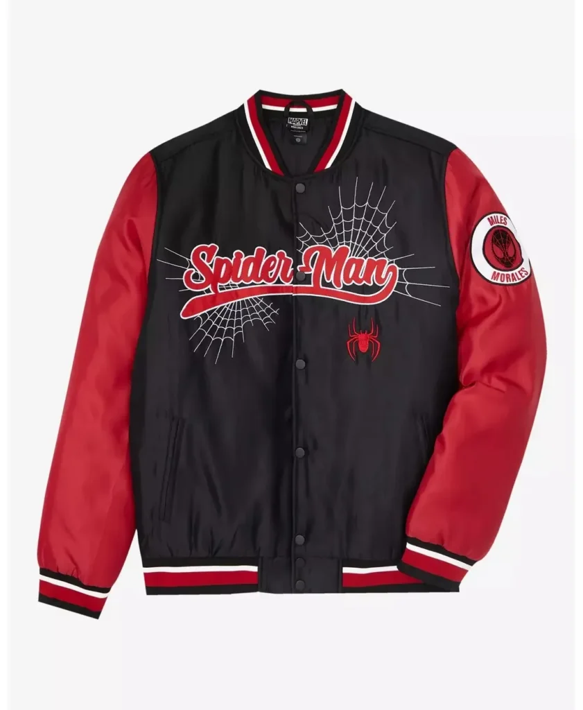 Marvel Spider Man Black & Red Jacket