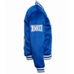 Mens Cheyney University Royal Satin Varsity Jacket