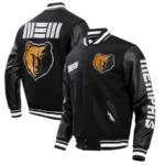 Men’s Pro Standard Black Memphis Grizzlies Varsity Jacket