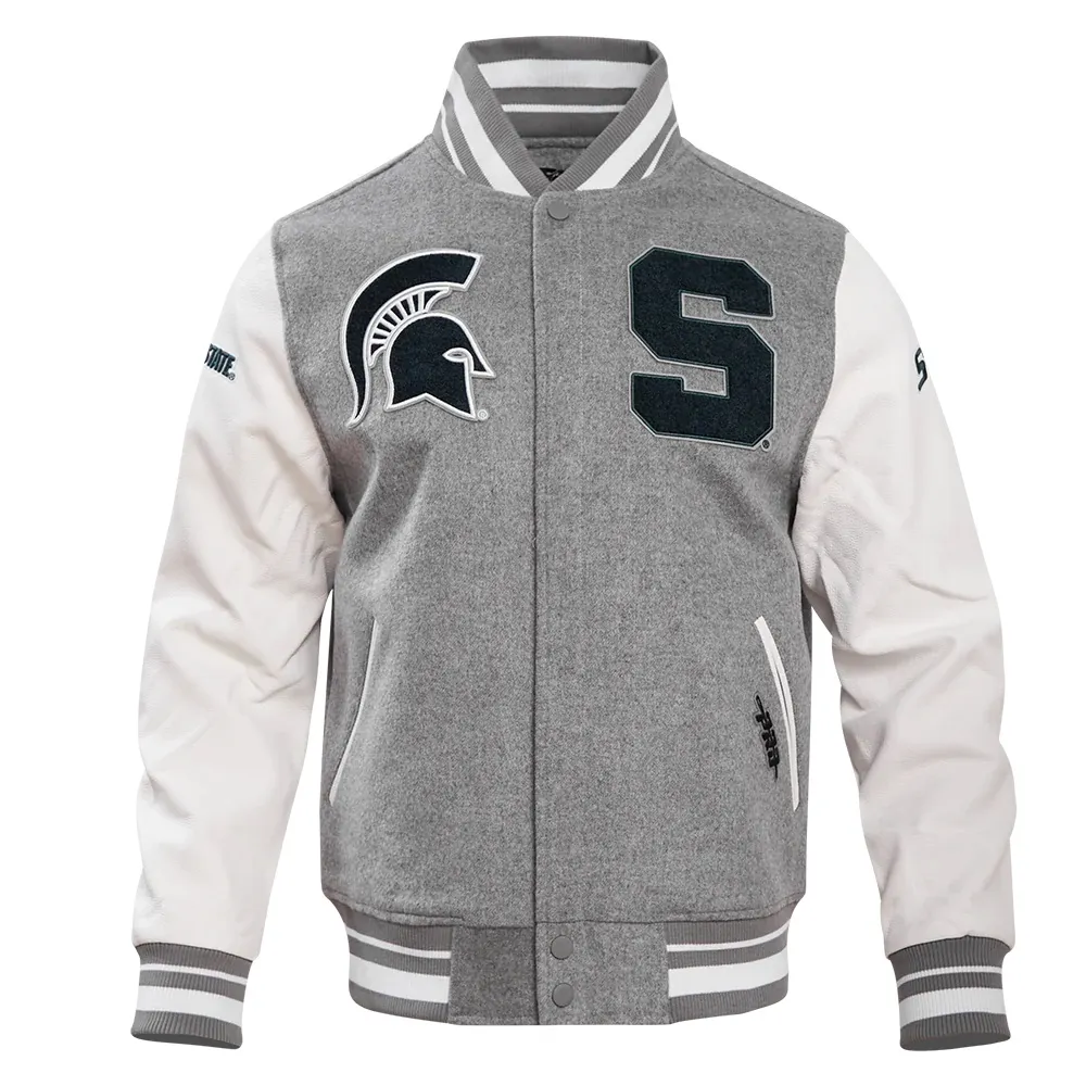 Michigan State University Classic Wool Varsity Jacket