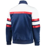 New Jersey Nets Hardwood Classics Script Satin Jackets