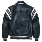 Pelle Pelle Blue Plush Varsity Jackets