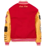 Pelle Pelle Red Varsity Jackets