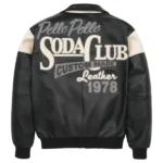 Pelle Pelle Soda Club Plush Black Jackets