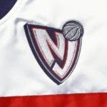 Starter New Jersey Nets Hardwood Classics Script Satin Jackets