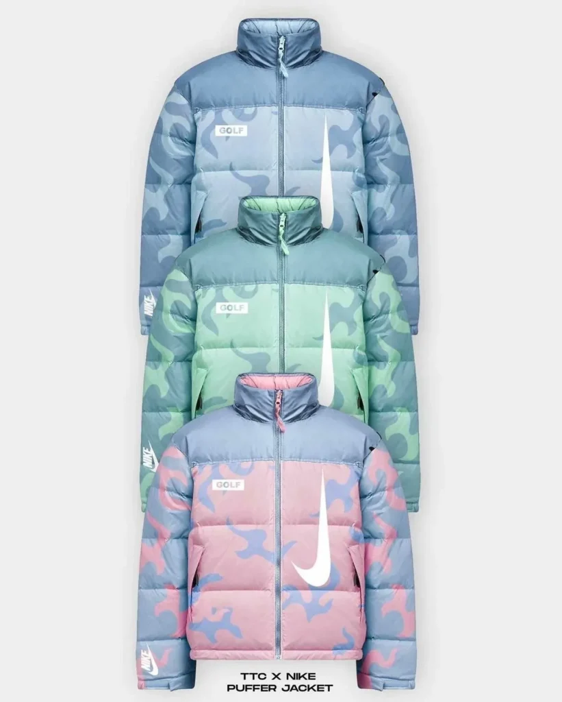 Ttc Golf X Nike Puffer Jacket