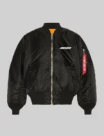 Ateez World Tour 2022 Black Bomber Jacket